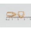Серьги Xuping Позолота 18K колечки Декоративные фото №2 Серьги Xuping Позолота 18K колечки Декоративные фото №2