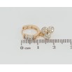 Серьги Xuping Позолота 18K подвески на колечках Цветочные подвески с инкрустацией цирконием фото №2 Серьги Xuping Позолота 18K подвески на колечках Цветочные подвески с инкрустацией цирконием фото №2