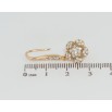 Серьги Xuping Позолота 18K французский замок Цветочки с цирконием фото №2 Серьги Xuping Позолота 18K французский замок Цветочки с цирконием фото №2