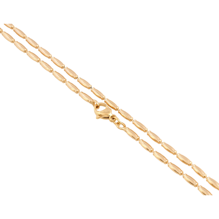 Ланцюжок Xuping Позолота 18K Плетіння Бочонки довжина 50см х 2мм фото №9