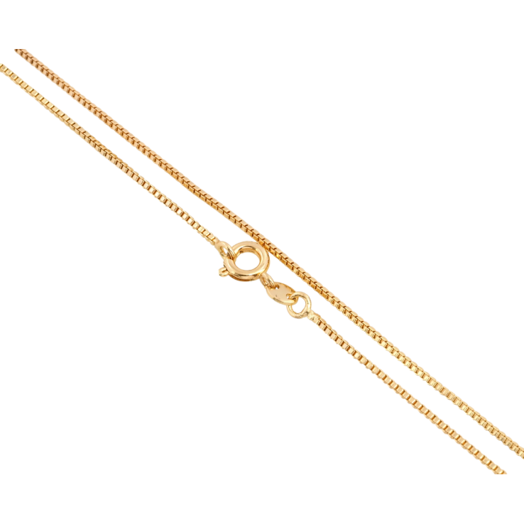 Ланцюжок Xuping Позолота 18K Плетіння Венеціанське довжина 51см х 1мм фото №7