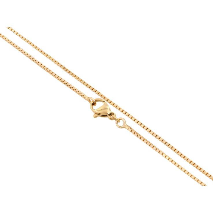 Ланцюжок Xuping Позолота 18K Плетіння Венеціанське довжина 50см х 1мм фото №8