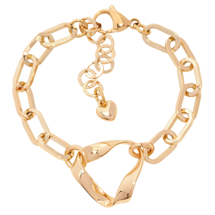 Браслет Xuping Позолота 18K Цепочка с треугольной вставкой длина с доп.цепочкой 16-20см х 7мм фото №1 Браслет Xuping Позолота 18K Цепочка с треугольной вставкой длина с доп.цепочкой 16-20см х 7мм фото №1