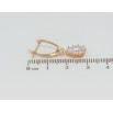 Серьги Xuping Позолота 18K английский замок Кристальные подвески фото №2 Серьги Xuping Позолота 18K английский замок Кристальные подвески фото №2