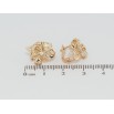 Серьги Xuping Позолота 18K английский замок Декоративные цветочки фото №2 Серьги Xuping Позолота 18K английский замок Декоративные цветочки фото №2