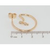 Серьги Xuping Позолота 18K пусеты Декоративные дуги фото №2 Серьги Xuping Позолота 18K пусеты Декоративные дуги фото №2