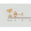 Серьги Xuping Позолота 18K пусеты Вазы фото №2 Серьги Xuping Позолота 18K пусеты Вазы фото №2