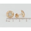 Серьги Xuping Позолота 18K пусеты Звезды с цирконием ø 11мм фото №2 Серьги Xuping Позолота 18K пусеты Звезды с цирконием ø 11мм фото №2