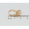 Серьги Xuping Позолота 18K подвески на колечках Подвески из звездочек с цирконием фото №2 Серьги Xuping Позолота 18K подвески на колечках Подвески из звездочек с цирконием фото №2