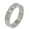 Кольцо Xuping TTM Stainless Steel Цвет Родий Узор дорожки циркония, шир. 4.5мм фото №2 Кольцо Xuping TTM Stainless Steel Цвет Родий Узор дорожки циркония, шир. 4.5мм фото №2