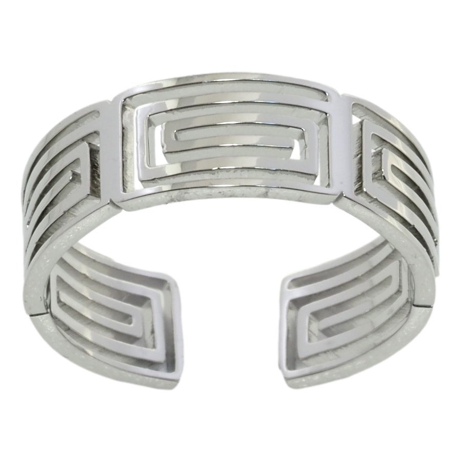 Кольцо Xuping TTM Stainless Steel Цвет Родий Резной узор, шир. 7мм фото №1 Кольцо Xuping TTM Stainless Steel Цвет Родий Резной узор, шир. 7мм фото №1