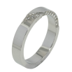 Кольцо Xuping TTM Stainless Steel Цвет Родий Узор кристаллами, шир. 4мм фото №2 Кольцо Xuping TTM Stainless Steel Цвет Родий Узор кристаллами, шир. 4мм фото №2