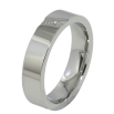 Кольцо Xuping TTM Stainless Steel Цвет Родий Узор цирконием, шир. 5мм фото №2 Кольцо Xuping TTM Stainless Steel Цвет Родий Узор цирконием, шир. 5мм фото №2