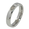 Каблучка Xuping TTM Stainless Steel Колір Родій Вставка цирконій, шир. 4мм фото №2