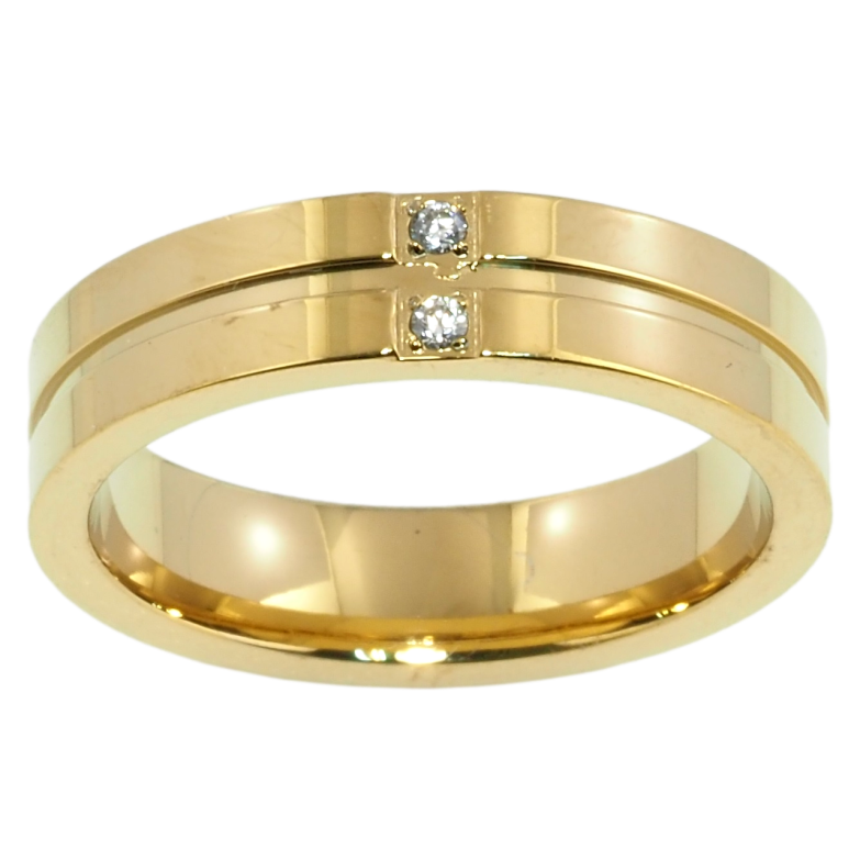Каблучка Xuping TTM Stainless Steel Колір 14К Вставка цирконій, шир. 5мм фото №16 Каблучка Xuping TTM Stainless Steel Колір 14К Вставка цирконій, шир. 5мм фото №16