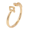 Каблучка Xuping Позолота 18K Звуки музики фото №2 Каблучка Xuping Позолота 18K Звуки музики фото №2
