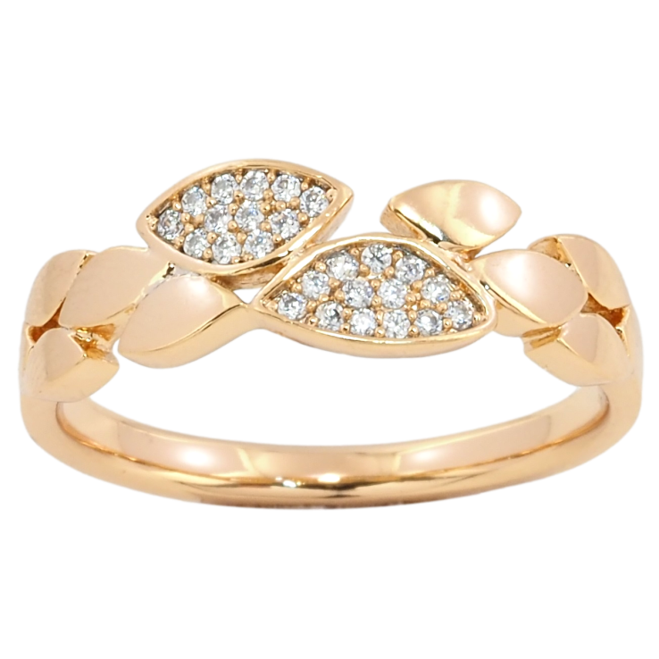 Каблучка Xuping Позолота 18K Декоративний візерунок з інкрустацією цирконієм фото №16 Каблучка Xuping Позолота 18K Декоративний візерунок з інкрустацією цирконієм фото №16