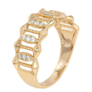 Кольцо Xuping Позолота 18K Узор с цирконием фото №2 Кольцо Xuping Позолота 18K Узор с цирконием фото №2