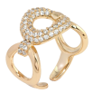 Кольцо Xuping Позолота 18K Инкрустация цирконием фото №2 Кольцо Xuping Позолота 18K Инкрустация цирконием фото №2