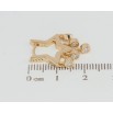 Серьги Xuping Позолота 18K подвески на колечках Звезды с кристальными подвесками фото №2 Серьги Xuping Позолота 18K подвески на колечках Звезды с кристальными подвесками фото №2