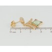 Серьги Xuping цвет 18K с кристаллами Swarovski пусеты Декоративная подвеска с фигурным кристаллом фото №2 Серьги Xuping цвет 18K с кристаллами Swarovski пусеты Декоративная подвеска с фигурным кристаллом фото №2