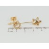 Сережки Xuping колір 18K з кристалами Swarovski пусети Сердечко та Кристал Зірочка фото №3 Сережки Xuping колір 18K з кристалами Swarovski пусети Сердечко та Кристал Зірочка фото №3