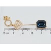 Серьги Xuping цвет 18K с кристаллами Swarovski пусеты Сердечко Восьмигранный Кристалл фото №3 Серьги Xuping цвет 18K с кристаллами Swarovski пусеты Сердечко Восьмигранный Кристалл фото №3