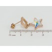 Сережки Xuping колір 18K з кристалами Swarovski пусети Квадрат з Підвіскою Райдужний Кристал Зірочка фото №2 Сережки Xuping колір 18K з кристалами Swarovski пусети Квадрат з Підвіскою Райдужний Кристал Зірочка фото №2