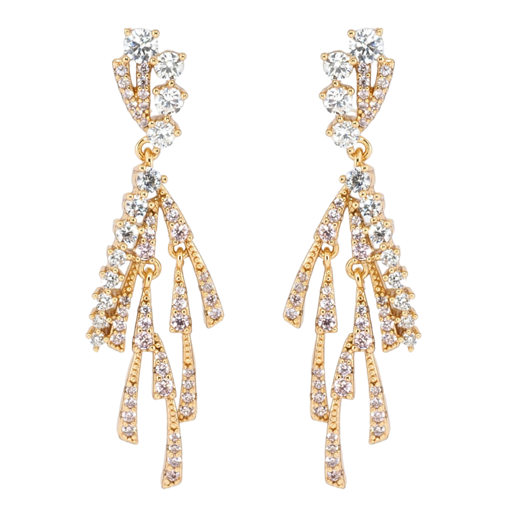 Серьги Xuping Позолота 18K пусеты Декоративные подвески с цирконием фото №8 Серьги Xuping Позолота 18K пусеты Декоративные подвески с цирконием фото №8
