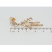 Серьги Xuping Позолота 18K пусеты Декоративные подвески с цирконием фото №2