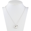 Кулон Xuping цвет Родий с кристаллами Swarovski на цепочке Лебедь Вставка Прозрачный Кристалл длина фото №2