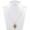Кулон Xuping цвет Родий с кристаллами Swarovski на цепочке Павлин Светло-Коричневые Кристаллы длина 45-50 см фото №2 Кулон Xuping цвет Родий с кристаллами Swarovski на цепочке Павлин Светло-Коричневые Кристаллы длина 45-50 см фото №2