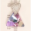 Кулон Xuping цвет Родий с кристаллами Swarovski на цепочке Сердечко и Треугольный Кристалл длина 40-45см фото №3 Кулон Xuping цвет Родий с кристаллами Swarovski на цепочке Сердечко и Треугольный Кристалл длина 40-45см фото №3