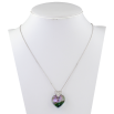 Кулон Xuping цвет Родий с кристаллами Swarovski на цепочке Сердечки Кристалл и Кристалл Paradise Shine дл фото №2 Кулон Xuping цвет Родий с кристаллами Swarovski на цепочке Сердечки Кристалл и Кристалл Paradise Shine дл фото №2