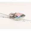 Кулон Xuping цвет Родий с кристаллами Swarovski на цепочке Сердечки Кристалл и Кристалл Paradise Shine дл фото №4 Кулон Xuping цвет Родий с кристаллами Swarovski на цепочке Сердечки Кристалл и Кристалл Paradise Shine дл фото №4