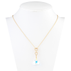 Кулон Xuping цвет 18K с кр-ми Swarovski на цепочке Кристалл Shimmer с треугольниками длина 39-44см фото №2 Кулон Xuping цвет 18K с кр-ми Swarovski на цепочке Кристалл Shimmer с треугольниками длина 39-44см фото №2