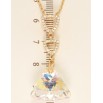 Кулон Xuping цвет 18K с кр-ми Swarovski на цепочке Кристалл Shimmer с треугольниками длина 39-44см фото №3 Кулон Xuping цвет 18K с кр-ми Swarovski на цепочке Кристалл Shimmer с треугольниками длина 39-44см фото №3