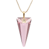 Кулон Xuping колір 18K з кр-ми Swarovski на ланцюжку Кристал Amethyst з квіточкою довжина 40-45см фото №3 Кулон Xuping колір 18K з кр-ми Swarovski на ланцюжку Кристал Amethyst з квіточкою довжина 40-45см фото №3