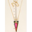 Кулон Xuping цвет 18K с кр-ми Swarovski на цепочке Кристалл Vitrail Medium с цветочком длина 40-45см фото №5 Кулон Xuping цвет 18K с кр-ми Swarovski на цепочке Кристалл Vitrail Medium с цветочком длина 40-45см фото №5