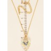 Кулон Xuping цвет 18K с кр-ми Swarovski на цепочке Кристальное сердце Shimmer длина 39-44см фото №5 Кулон Xuping цвет 18K с кр-ми Swarovski на цепочке Кристальное сердце Shimmer длина 39-44см фото №5