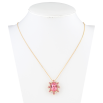 Кулон Xuping 18K з кр-ми Swarovski на ланцюжку Кристал Rose з промінчиками довжина 41.5-46.5см х 1мм фото №2 Кулон Xuping 18K з кр-ми Swarovski на ланцюжку Кристал Rose з промінчиками довжина 41.5-46.5см х 1мм фото №2