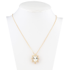 Кулон Xuping 18K с кр-ми Swarovski на цепочке Кристалл Clear с лучиками длина 40.5-46см х 1мм фото №2 Кулон Xuping 18K с кр-ми Swarovski на цепочке Кристалл Clear с лучиками длина 40.5-46см х 1мм фото №2