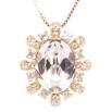 Кулон Xuping 18K с кр-ми Swarovski на цепочке Кристалл Clear с лучиками длина 40.5-46см х 1мм фото №3 Кулон Xuping 18K с кр-ми Swarovski на цепочке Кристалл Clear с лучиками длина 40.5-46см х 1мм фото №3