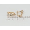 Серьги Xuping Позолота 18K английский замок Фианиты на лепестках с цирконием фото №2 Серьги Xuping Позолота 18K английский замок Фианиты на лепестках с цирконием фото №2
