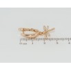 Серьги Xuping Позолота 18K английский замок Стрекозы фото №2 Серьги Xuping Позолота 18K английский замок Стрекозы фото №2