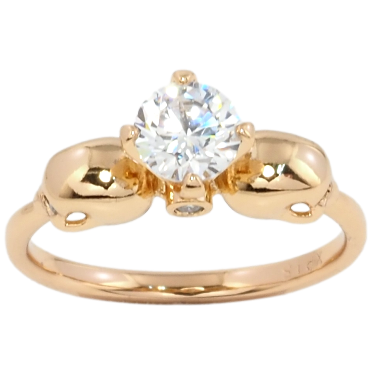Каблучка Xuping Позолота 18K Черепа з фіанітом фото №12 Каблучка Xuping Позолота 18K Черепа з фіанітом фото №12