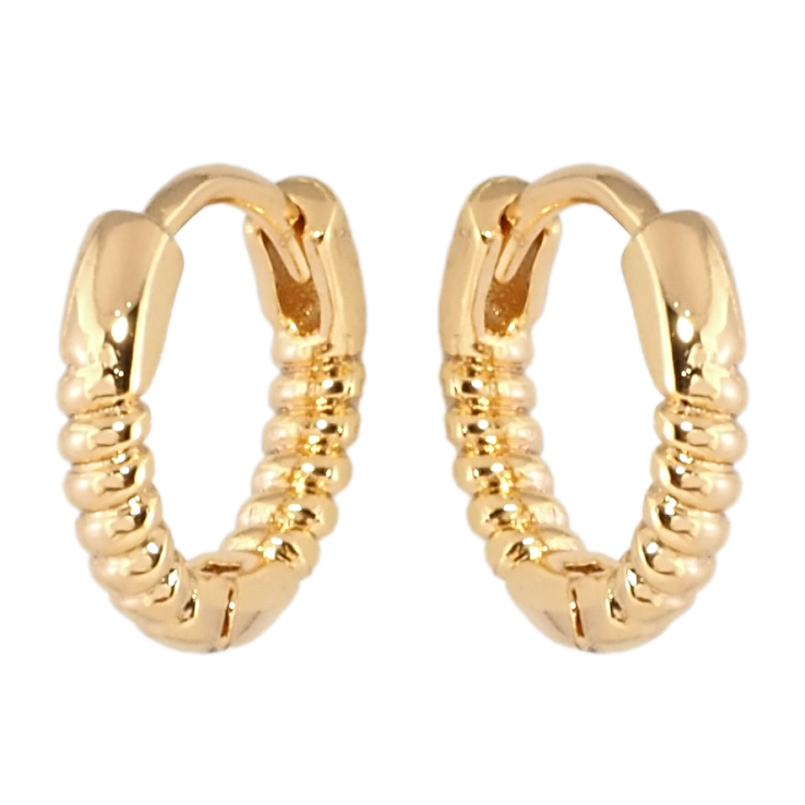 Серьги Xuping Позолота 18K колечки Декоративный узор фото №15 Серьги Xuping Позолота 18K колечки Декоративный узор фото №15