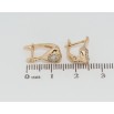 Сережки Xuping Позолота 18K англійський замок Трикутники з візерунком цирконієм фото №2 Сережки Xuping Позолота 18K англійський замок Трикутники з візерунком цирконієм фото №2