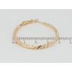 Серьги Xuping Позолота 18K кольца (конго) Плоские с декоративным узором ø 4см фото №2 Серьги Xuping Позолота 18K кольца (конго) Плоские с декоративным узором ø 4см фото №2