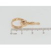 Сережки Xuping Позолота 18K підвіски на колечках Серце-замочок з підвіскою ключик фото №2 Сережки Xuping Позолота 18K підвіски на колечках Серце-замочок з підвіскою ключик фото №2